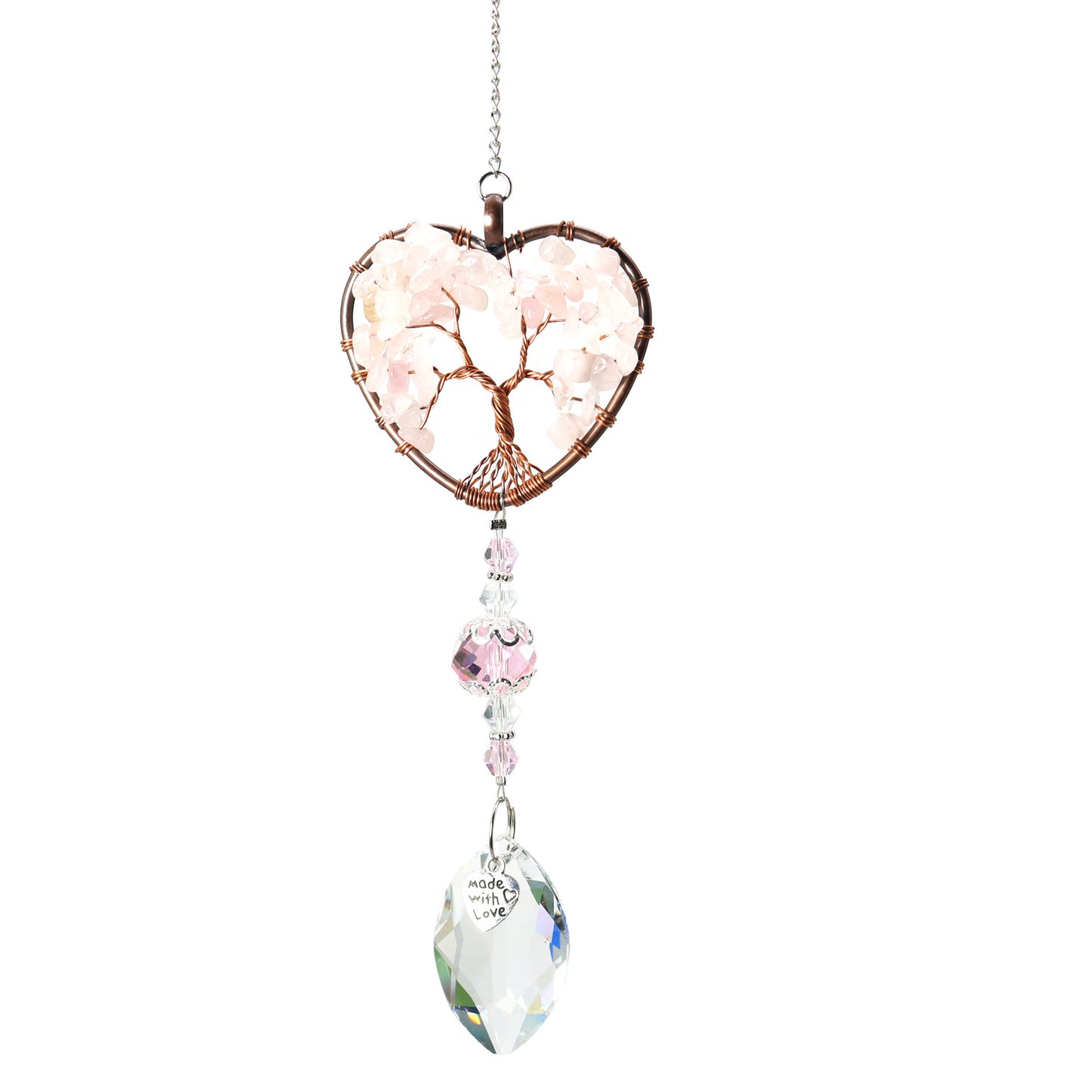 Love Sun Catcher Life Tree Pendant