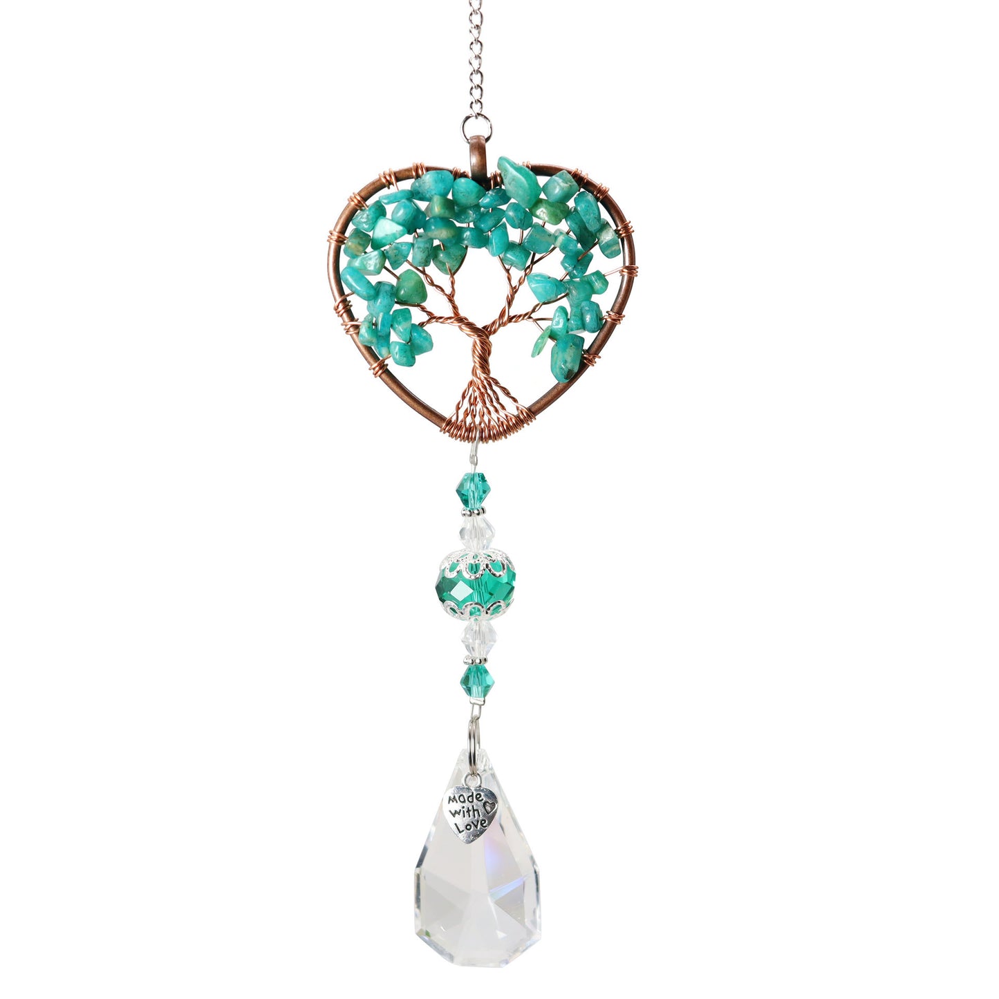 Love Sun Catcher Life Tree Pendant