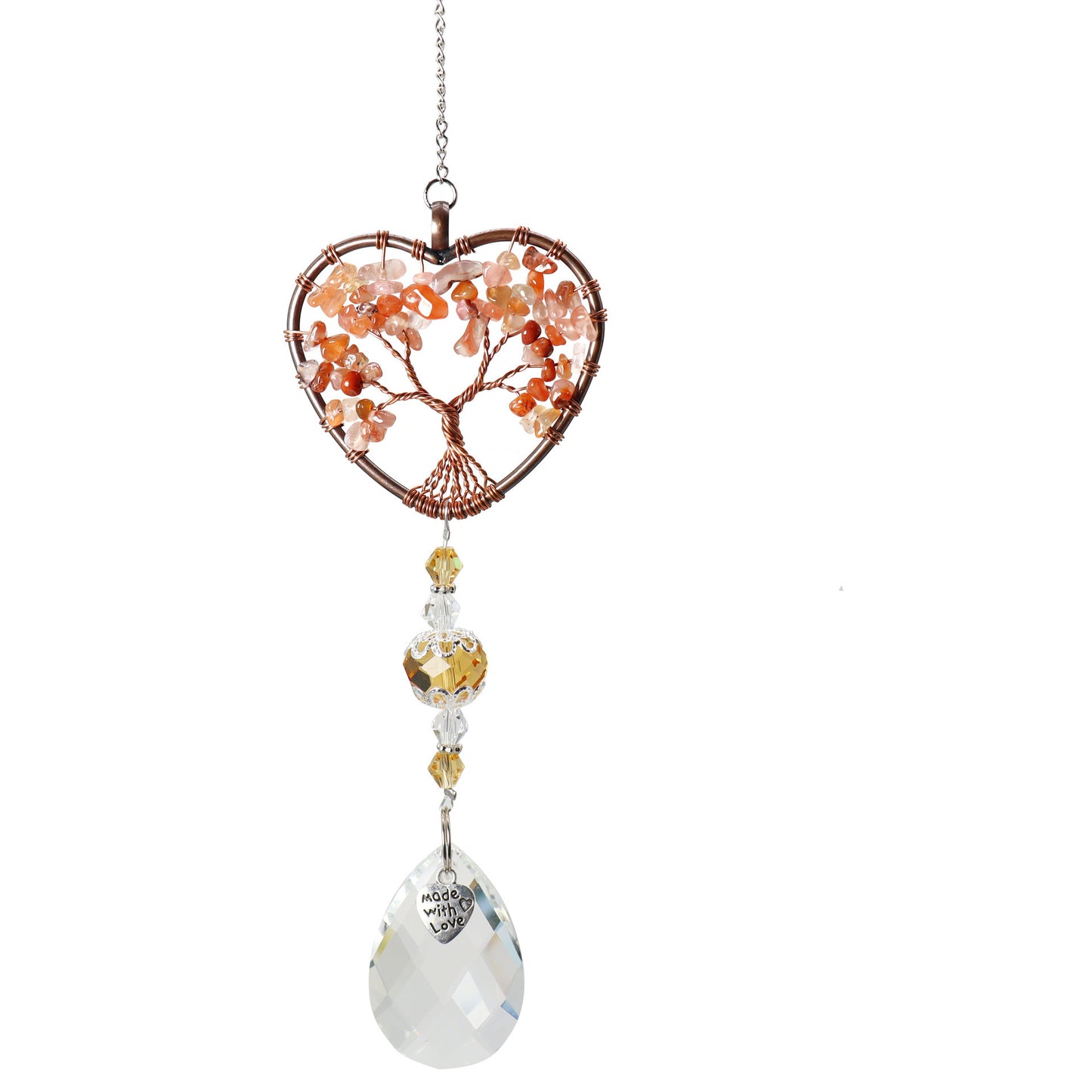 Love Sun Catcher Life Tree Pendant