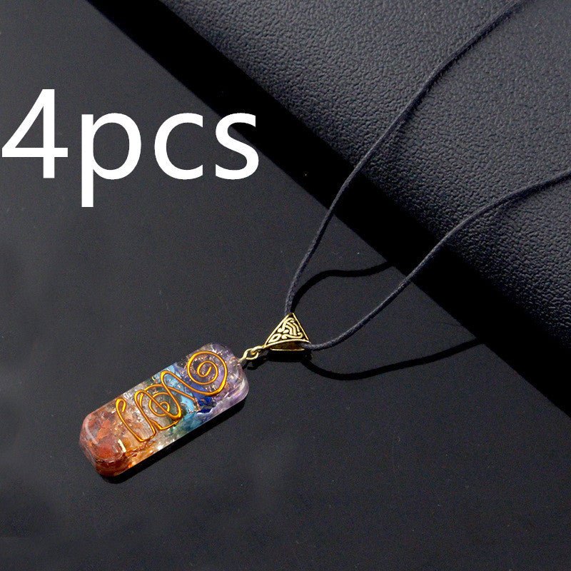 Gravel Seven Chakra Spirit Pendant - Mystara.shop