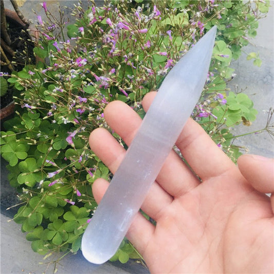 Meditation Healing Stone Healing Gypsum Crystal - Mystara.shop