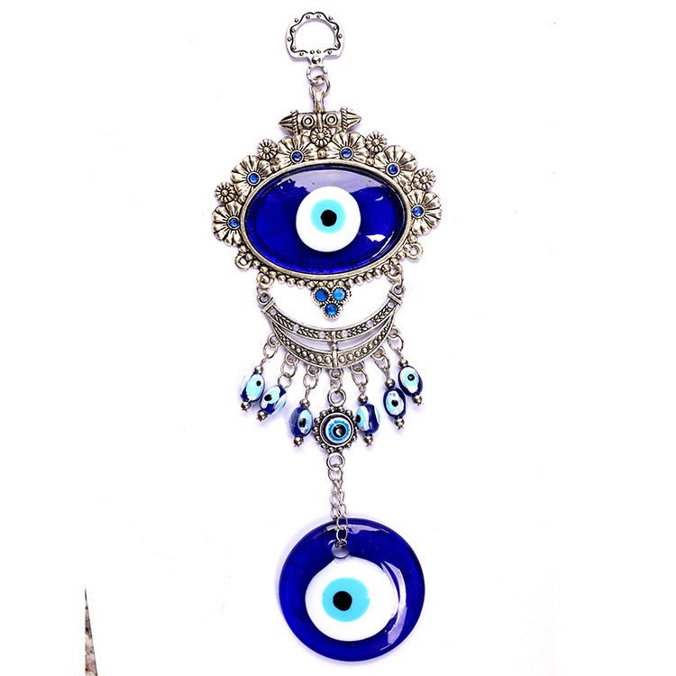Blue Turkish Evil Eye Wall Ornaments Indoor Pendants - Mystara.shop