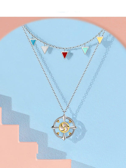 Colorful Tibetan song Necklace - Mystara.shop