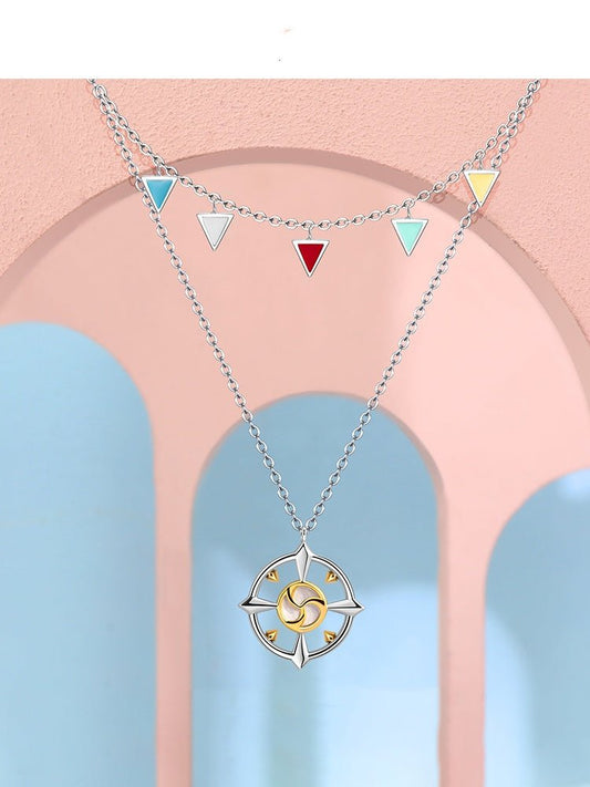 Colorful Tibetan song Necklace - Mystara.shop