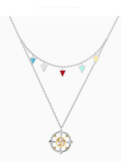 Colorful Tibetan song Necklace - Mystara.shop