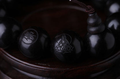 Ebony Buddha Bead Bracelet - Mystara.shop