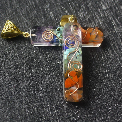 Gravel Seven Chakra Spirit Pendant - Mystara.shop