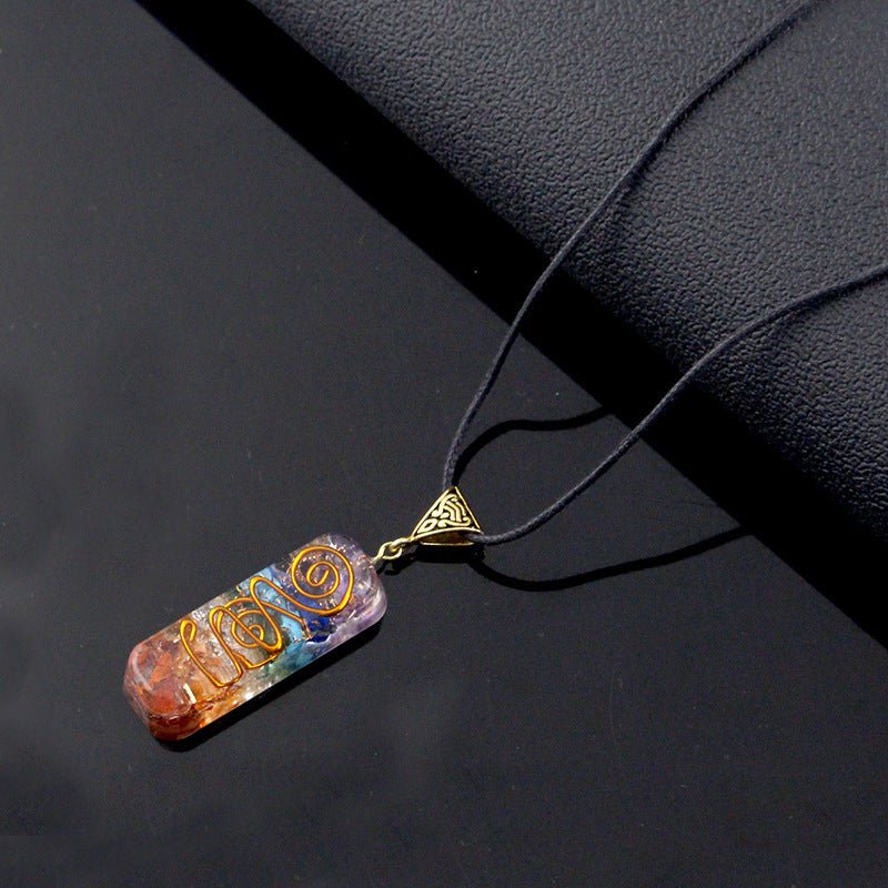 Gravel Seven Chakra Spirit Pendant - Mystara.shop