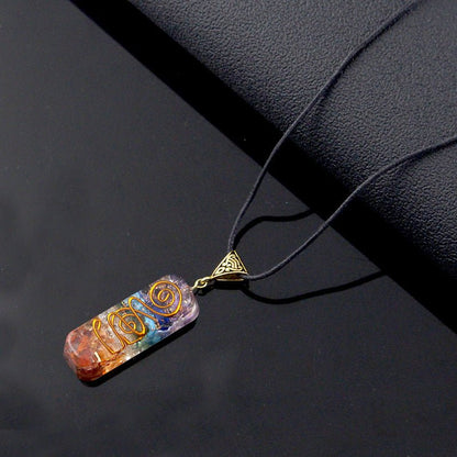 Gravel Seven Chakra Spirit Pendant - Mystara.shop