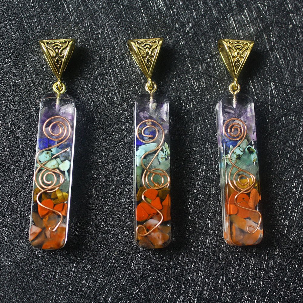 Gravel Seven Chakra Spirit Pendant - Mystara.shop