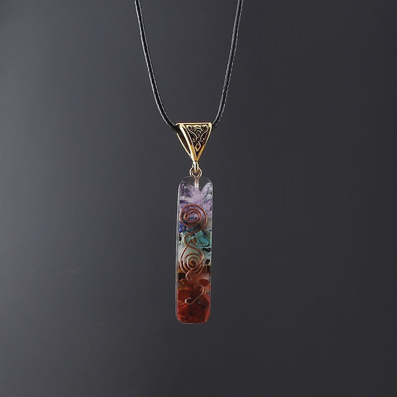Gravel Seven Chakra Spirit Pendant - Mystara.shop
