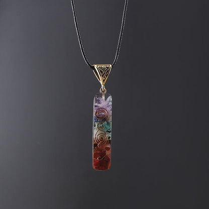 Gravel Seven Chakra Spirit Pendant - Mystara.shop