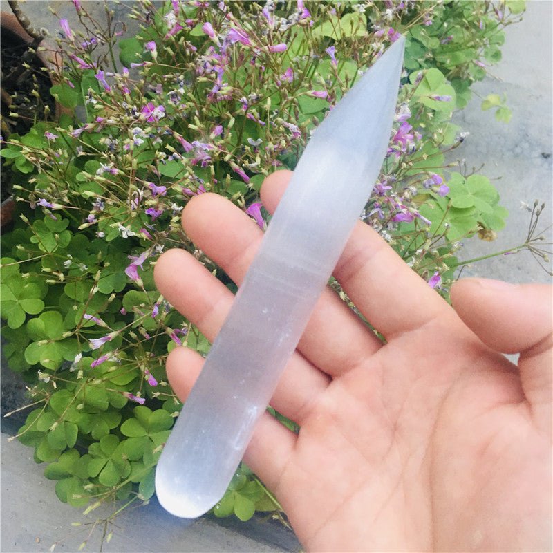 Meditation Healing Stone Healing Gypsum Crystal - Mystara.shop