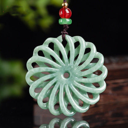 Men And Women Jade Pendant Ice Necklace - Mystara.shop