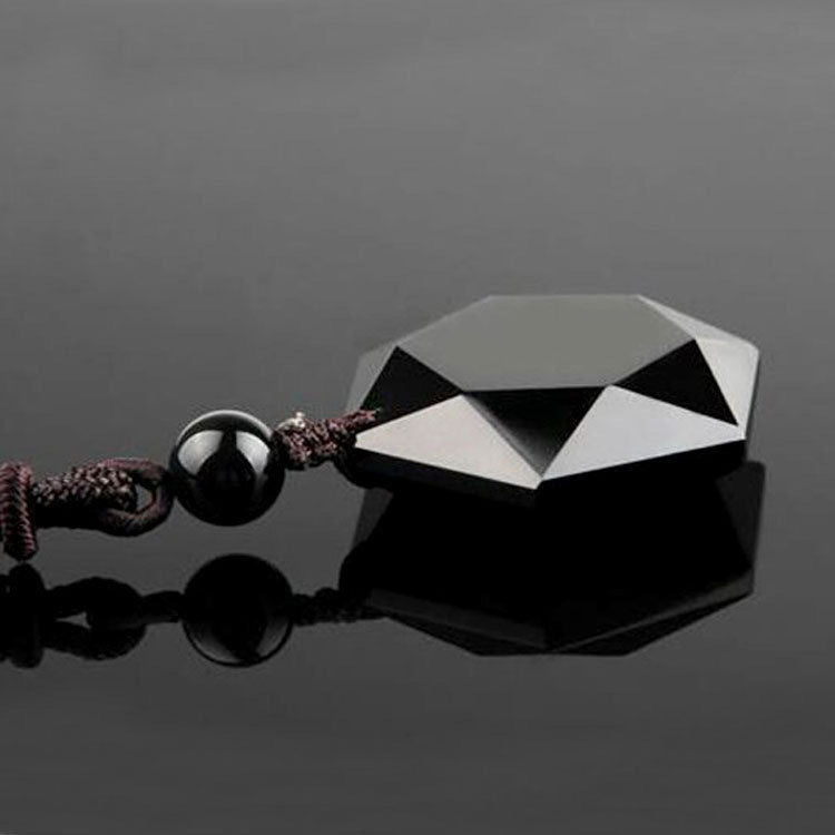 Natural Crystal Six - pointed Star Pendant Couple Necklace - Mystara.shop