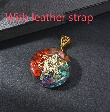 Retro Reiki Healing Energy Crystal Pendant Natural Stone For Yoga Meditation Spiritual 7 Chakra Jewelry Necklace Amulet - Mystara.shop