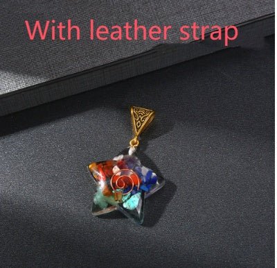 Retro Reiki Healing Energy Crystal Pendant Natural Stone For Yoga Meditation Spiritual 7 Chakra Jewelry Necklace Amulet - Mystara.shop